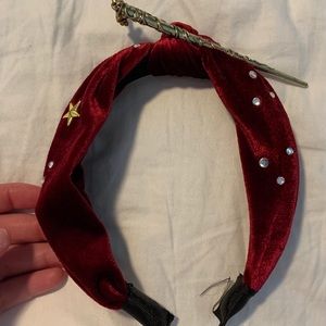 Harry Potter (Gryffindor) Burgundy Wand Headband